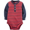 Carter's Baby Boys' Single Bodysuit 118g773 - Orange - 9