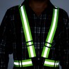 TRIXES Unisex Adjustable High Visibility Vest - Reflective Safety Harness