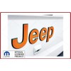 Decal Mods Rear Tailgate Jeep Flat Overlay Decal Graphic fits