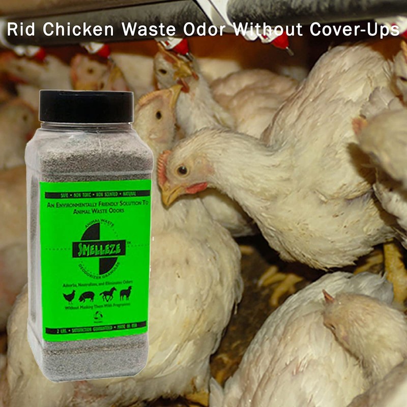 SMELLEZE Natural Poop & Urine Smell Removal Deodorizer: 2 lb.