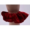 Mytoptrendz® Burgundy Soft Velvet Scrunchies Hair Ties Hair Bobbles Ponytail