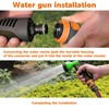 SRTSTR Quick Hose Extension, Garden Hose Repair Kit - For