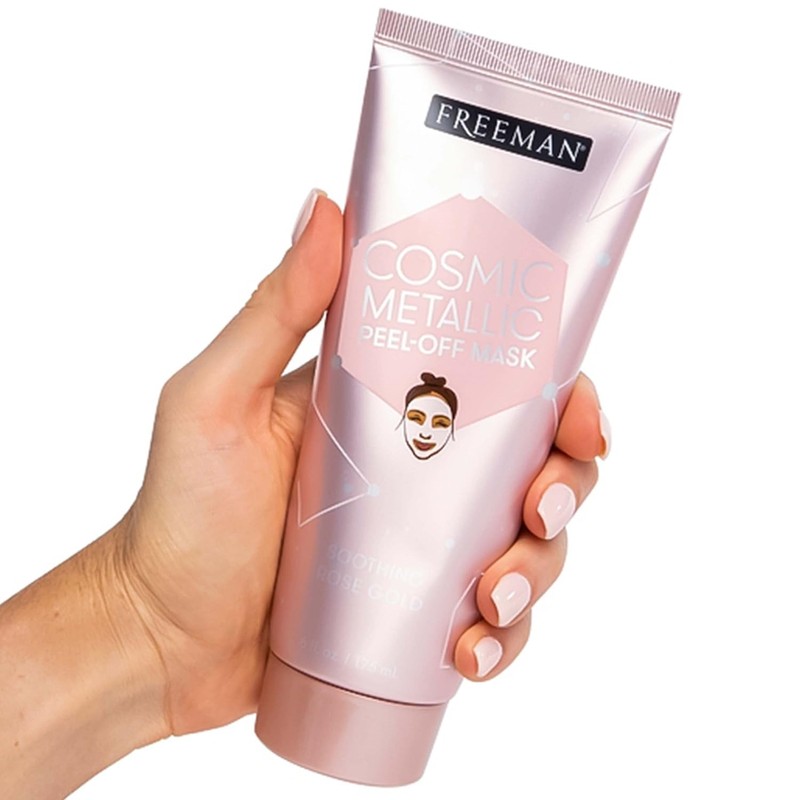 Cosmic Metallic Peel Off Mask - Freeman Women's Soothing Rose