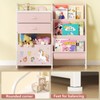 BBLIKE Kids Bookshelf and Toy Storage Organizer - 3 Tier