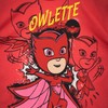 PJ Masks Boys Owlette Short Pajamas Red Size 6