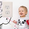 ABC123 - Outlet Plug Covers (36 Pack) Clear Child Proof