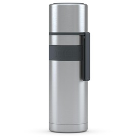 boddels Thermos Flask with Cup 350 ml - Stainless Steel Insulated Flask - Leak-Proof Vacuum Insulated, Double-Walled Thermos Flask with Cup, BPA-Free, Keeps Warm for 12 Hours, 360° Closure, Carry