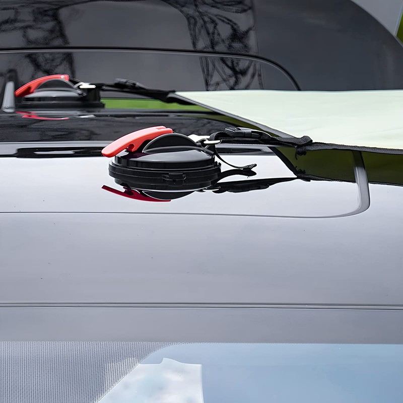 JNNJ Pack of 2 Car Suction Cup Hooks, Car Suction