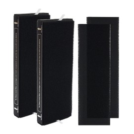 PUREBURG AH60010 Replacement Filter Compatible with Hoover WH10100 WH10200 & Oreck AK60010QPC Air Purifiers,2-Pack H13 True HEPA Air Clean Dust