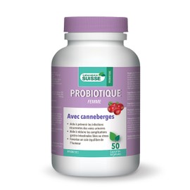 Laboratoire Suisse Probiotic Women – Healthy Gut Flora – 50 Vegetal Capsules
