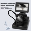 Diamond Waist Code Microscope 1000X Magnification 4.3 Inch LCD Screen