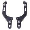 1 Pair Black Motorcycle Windscreen Adjuster Aluminium Windshield Bracket Replacement