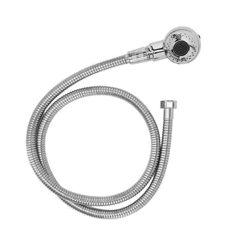 Electroplated Shampoo Bowl Spray Head Hose Professional Hair Salon Shampoo