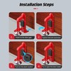 Portable Door Lock - Anti-Theft Travel Lock, Door Stop Alarm