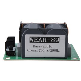 JIVIMOCO 1500W Pure Bass Crossover Divider Speaker Modification Adjustable Frequency Point