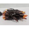 Unbranded Thanksgiving Fall Harvest Brown Orange Amber 50 String Lights