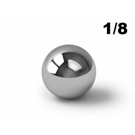 BC Precision 1000 1/8" Inch G100 Precision 440 Stainless Steel Bearing Balls