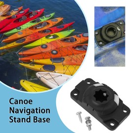 SG Store Kayak Stand Compatible with Scotty Compatible with RAM Compatible with Fish-On and Compatible with Railblaza Mounts Grooves 03-4046-11 with Screw, 10 x 5.2 cm