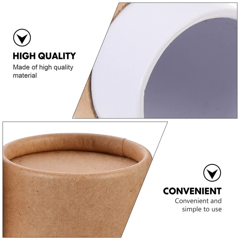 Beavorty Empty Kraft Paper Boxes for Essential Oils, 10 Pieces