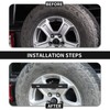 Hoolcar Spare Tire License Plate Relocation Bracket Holder for 2007-2021