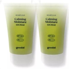 SellerHub [셀러허브]구달 맑은 어성초 진정 수분 선크림 50ml 2개 (S38541437) [SellerHub] Gudal Clear Mugwort Calming Moisture Sunscreen 50ml 2 Pack [Single]