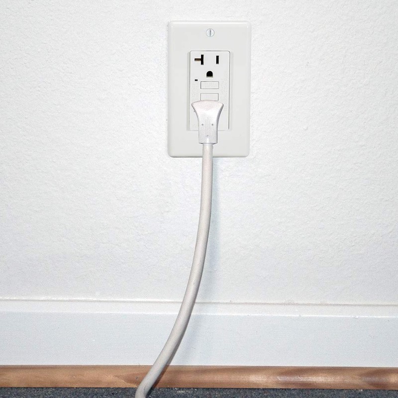 Eastman Ground Fault Circuit Interrupter, 20 Amps 125 Volts, White,