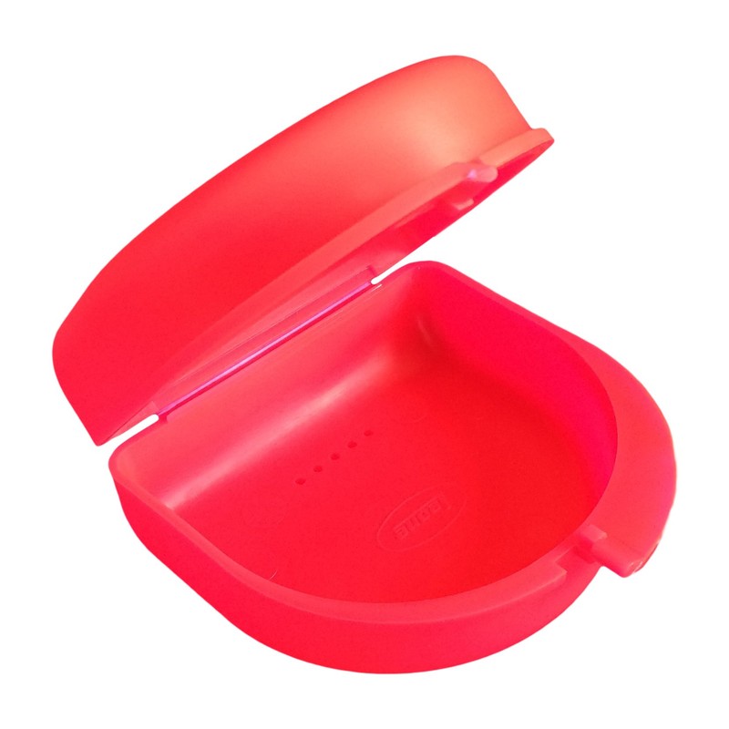 Snorflex Retainer Dental Box KFO Box (Pink/Pink Translucent)