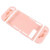 KICHOUSE Protective Case Pink TPU Shell Compact Portable Host Shell
