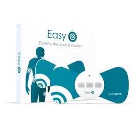 Paingone Easy - Wearable Effective Pain Relief | Wireless TENS Machine for Back, Arms, Legs and Shoulder Pain | Portable TENS Machine for Pain Management | Drug-Free Treatment | 2 Year Guarantee