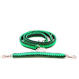 Wilbur's Finest Firefighter EMS Police Radio Strap 60" Paracord with 13" Stabilizer Strap (Green)