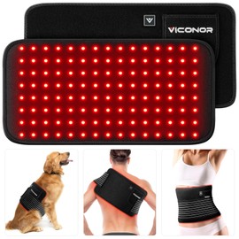 Red Light Therapy Belt for Body Comfort - APP-Controlled Wearable Dual Power Modes, Ideal Gift for Women (Black4)