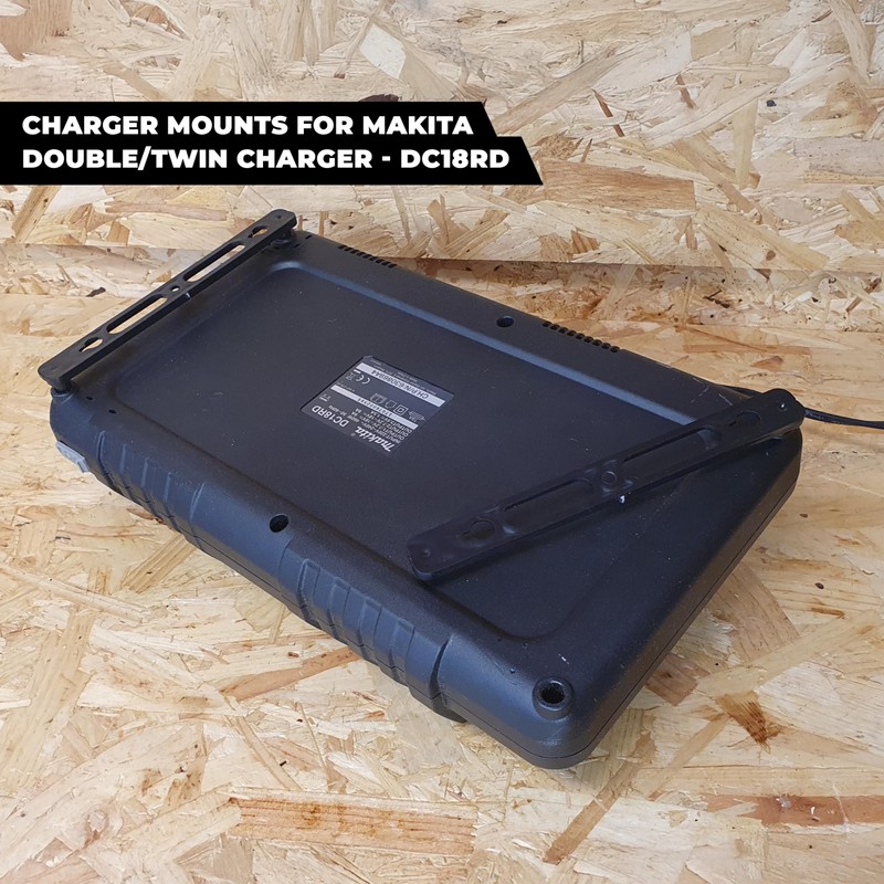 StealthMounts Makita Charger Mount - 2 Pack (Double Charger) |