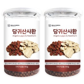 Hello Green Angelica and Sansevieria Pills 1+1 (350g+350g) / 헬로우 그린 당귀 산사 환 1+1(350g+350g)