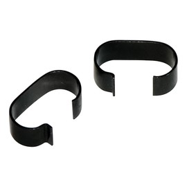 Inline Tube Compatible with 1962-82 GM, Ford, Chrysler 5/16" Transmission Cooler Line Clips 2pc