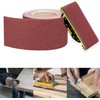Shineboc Sandpaper Roll 100 Grit, 115mm x 10m Emery Cloth