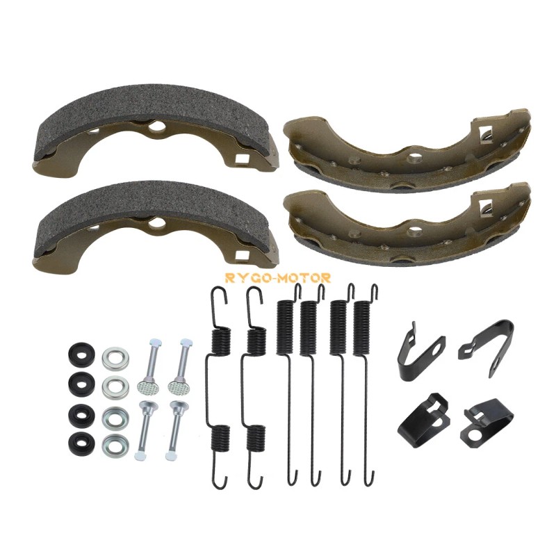 M MATI Rear Brake Drums & Brake Shoes For Kawasaki