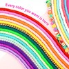 Paodey 12000 Pcs Clay Beads for Bracelet Making, 48 Colours
