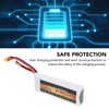 7.4V 2700mAh 2s 25C LiPo Battery Lightweight Long Lasting Use