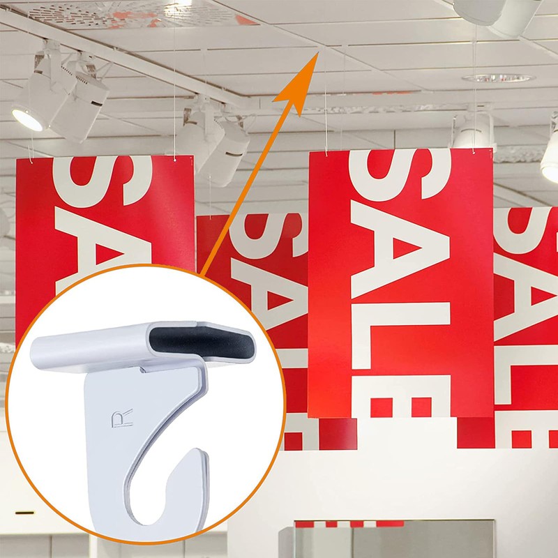 Vicenpal 30 Pcs Drop Ceiling Hooks Bulk for Classrooms Hanging