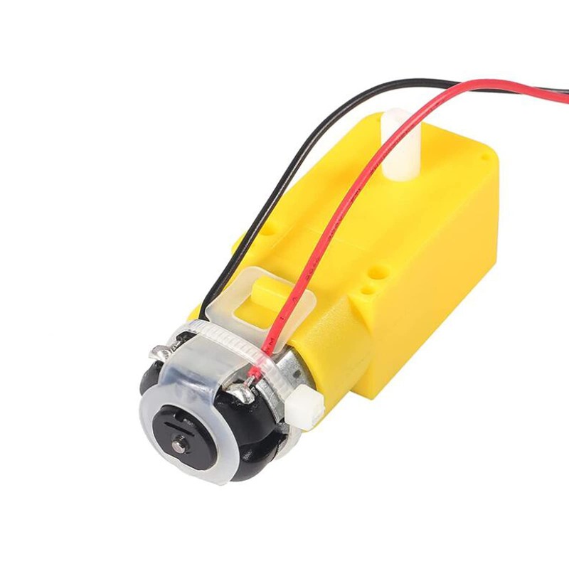 AEDIKO 8pcs TT Motor Dual DC 3-6V Gearbox Motor 200RPM