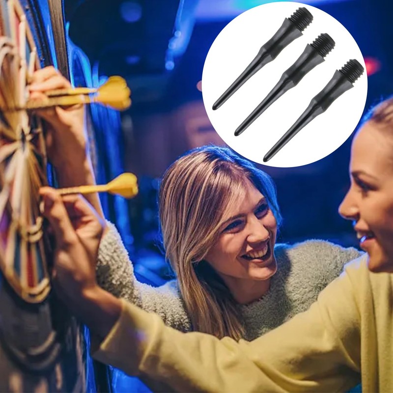 Ezydka Plastic Dart Tips, Pack of 200, Soft Dart Tips,