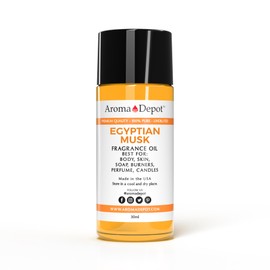 30 ml. Egyptian Musk Roll-on Perfume/Skin Body Fragrance Oil. Our Interpretation, Pure-Uncut. Add a Few drops to your Aromatherapy Diffuser.