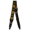 Fender Swell Neoprene, Blk/YLW/BRN Mono, 2.5" Guitar Strap (0990694208)