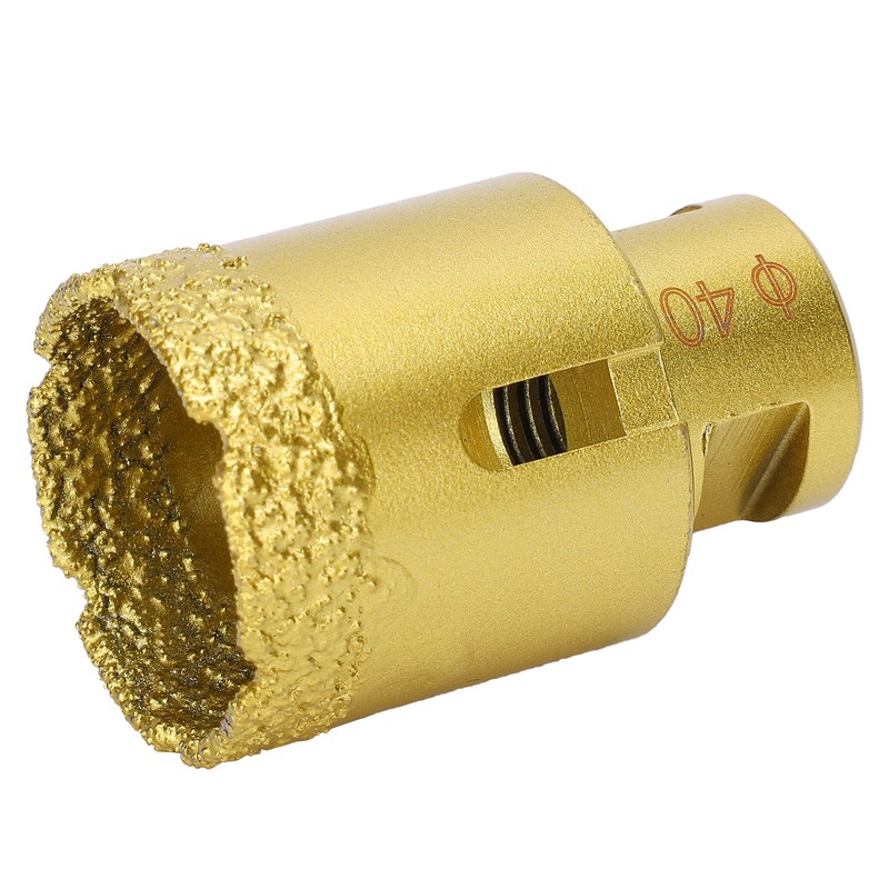 Diamond Hole Saw Brazing Drill Bit Opener Drilling Marble Concrete
