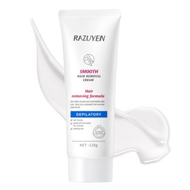 RAZUYEN Schmerzfreie Enthaarungscreme für Körper & Beine, Ultraschnell, Sicher und Sanft Haarentfernungscreme, empfindliche Haut Haarentfernung Creme für Frauen, 120 ml