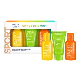 Baylis & Harding Citrus, Lime & Mint Men's Refreshing Essentials Trio Gift Set - Vegan Friendly
