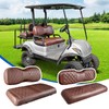 NOKINS 4PCS Golf Cart Seat Covers Kit, Front and Rear
