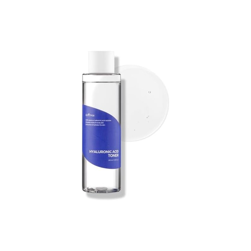ISNTREE Tónico Facial Coreano Hyaluronic Acid Toner Hidratante 200 ml