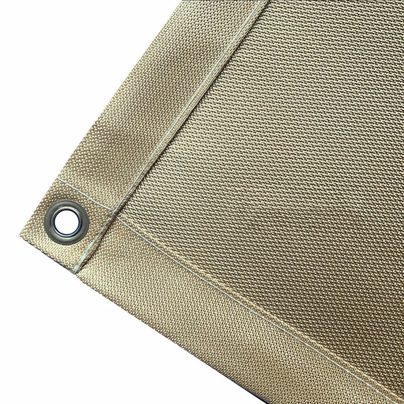 Portable Outdoor Camping Fire Pit Mat BBQ Fireproof Mesh Foldable