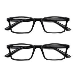 Mcoorn Lesebrille Anti Blaulicht Computer für Damen Herren, Lesehilfe Unkaputtbar Entspiegelt Flexibel, Dioptrien +2,00